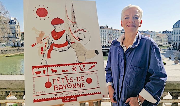FÊTES DE BAYONNE – Découvrez l’affiche officielle de la prochaine édition !